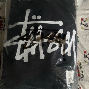 Stussy Black Basic Hoodie